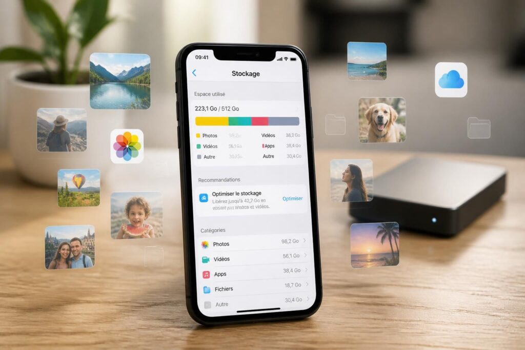 découvrez comment optimiser facilement l'espace de stockage sur votre iphone sans supprimer vos précieuses photos grâce à nos astuces simples et efficaces.