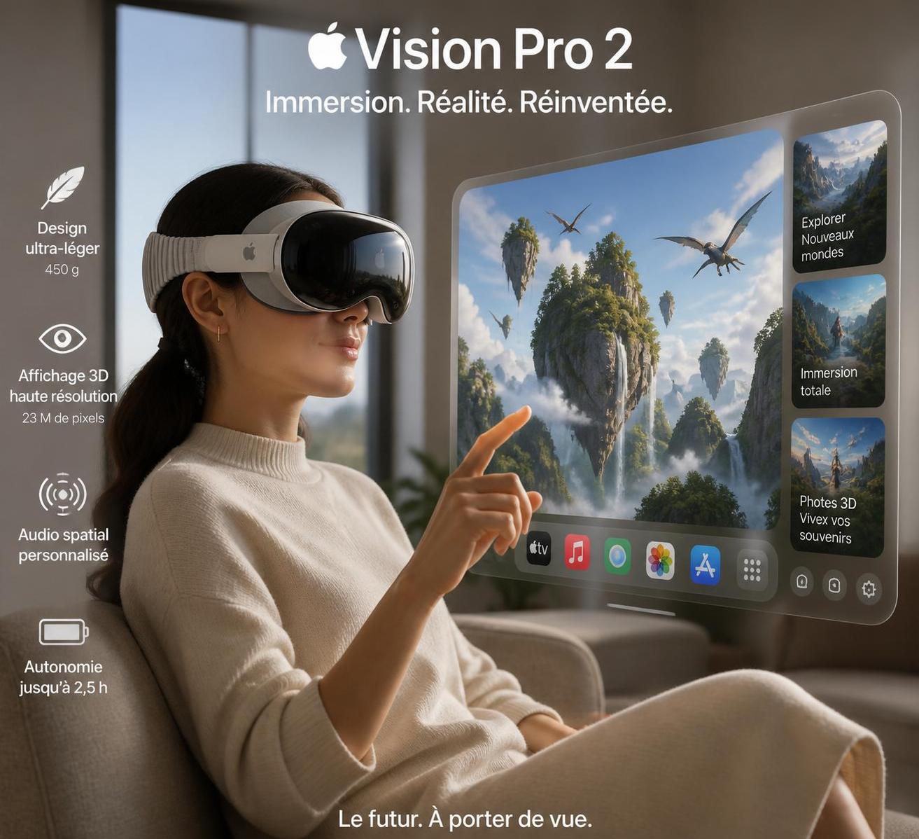 découvrez les nouveautés de l'apple vision pro 2 et comment ses innovations promettent de révolutionner l'expérience de la réalité augmentée.