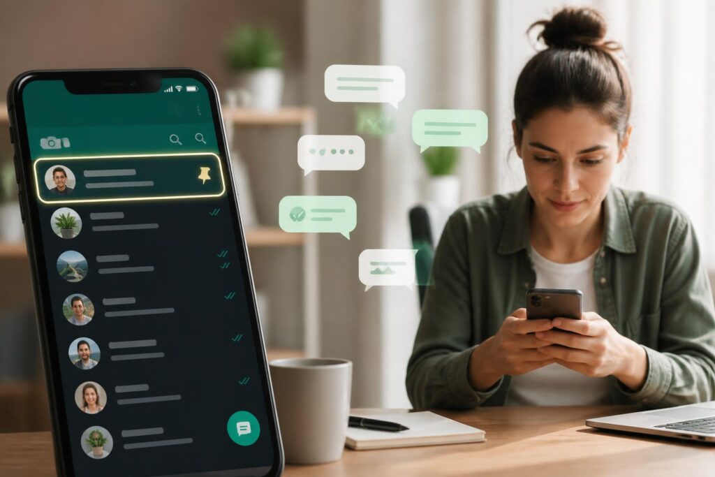 découvrez comment épingler un message sur whatsapp peut transformer votre gestion des conversations en mettant en avant les informations essentielles pour une organisation optimale.