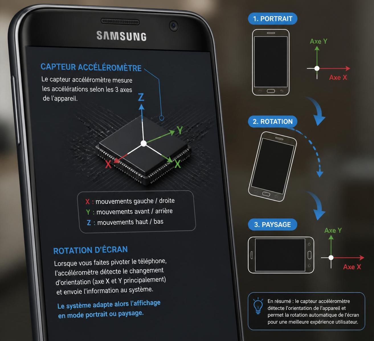 découvrez pourquoi la rotation automatique de l'écran samsung peut parfois ne pas fonctionner et comment résoudre ce problème pour un affichage toujours adapté.
