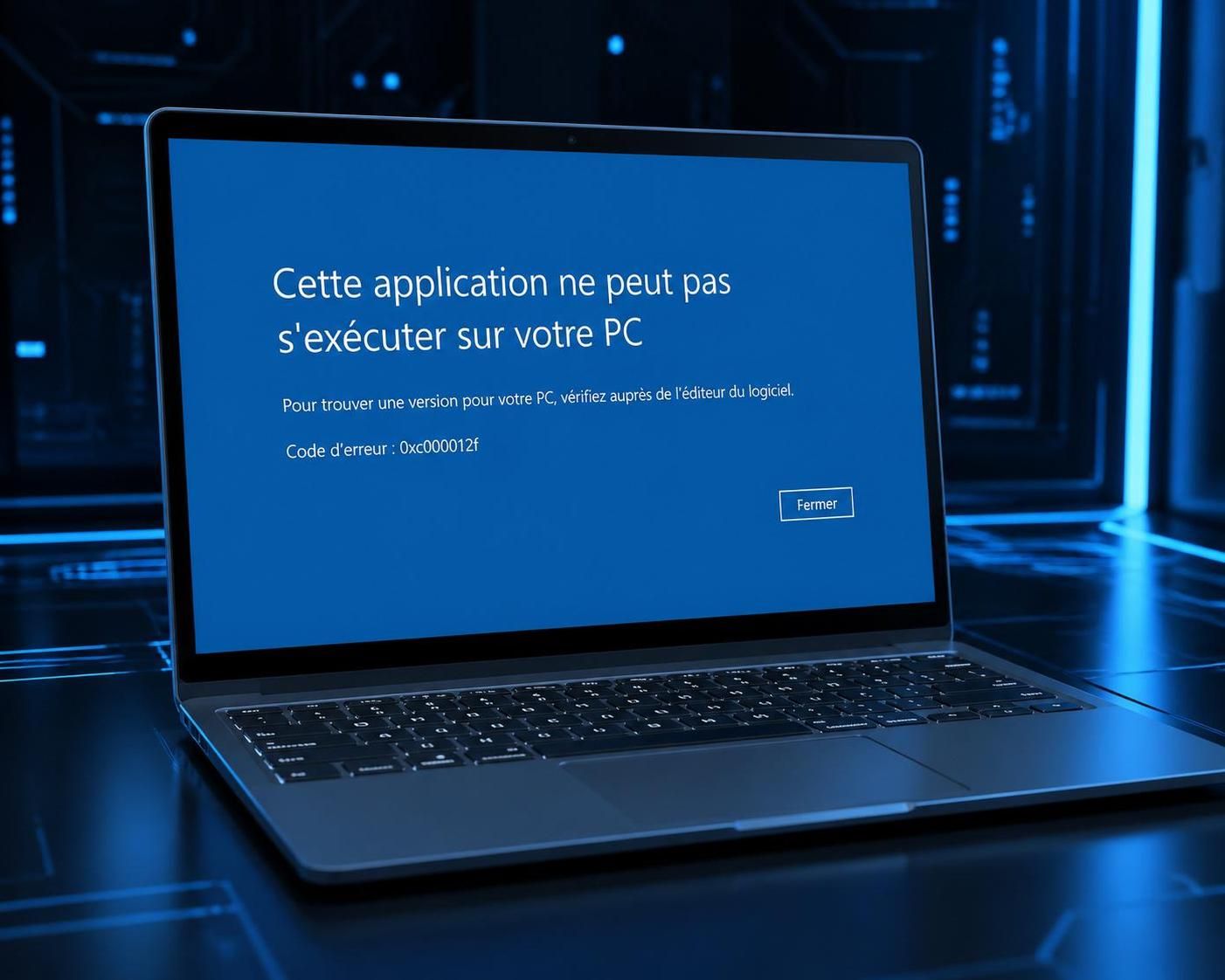 découvrez les causes possibles du message d'erreur windows « cette application ne peut pas s’exécuter sur votre pc » et apprenez comment résoudre ce problème pour faire fonctionner vos applications sans difficulté.