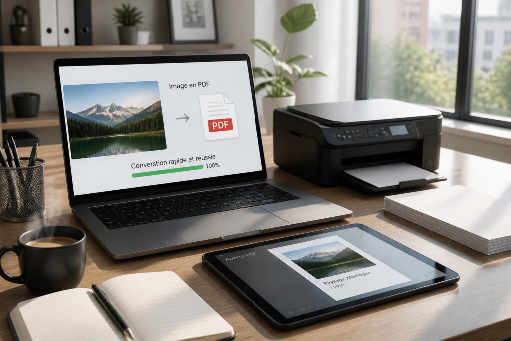 découvrez des méthodes simples et rapides pour convertir vos images en fichiers pdf facilement, sans complication.