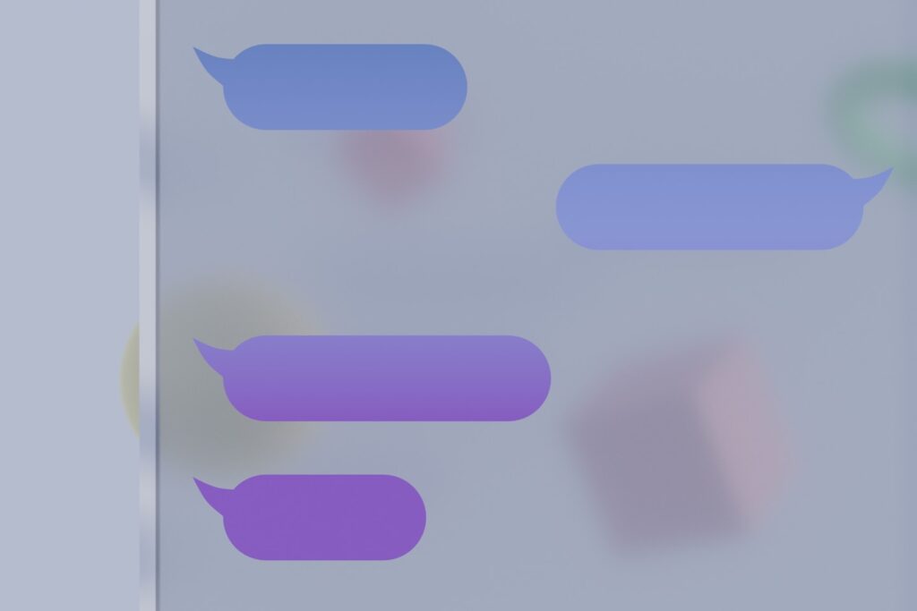 text, icon