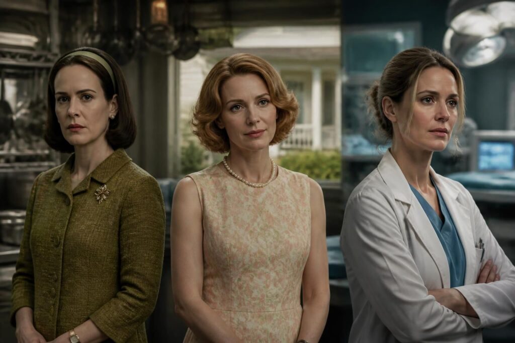découvrez les rôles marquants de sarah paulson dans les séries cultes desperate housewives, grey's anatomy et the bear, ainsi que ses performances au cinéma.