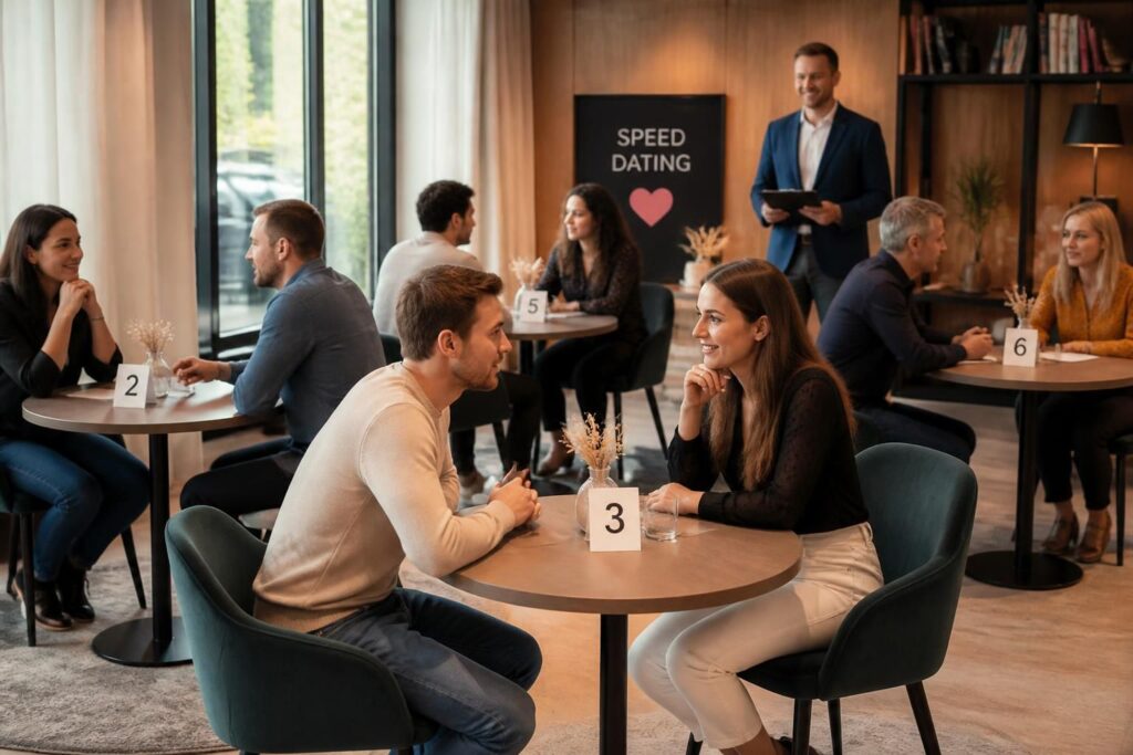 découvrez le dating et le speed dating, des événements de rencontres express pour faire rapidement connaissance et trouver l'amour. comprenez leur fonctionnement et leurs avantages.