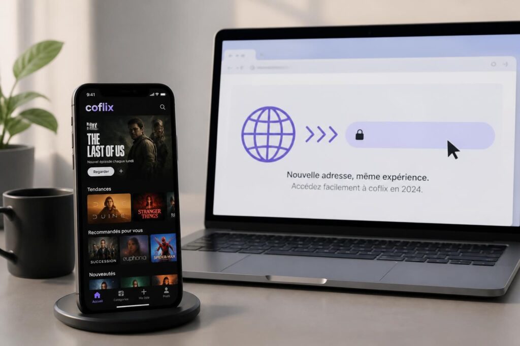découvrez comment accéder à la nouvelle adresse de l'application coflix en 2024 et profitez de ses fonctionnalités mises à jour facilement.