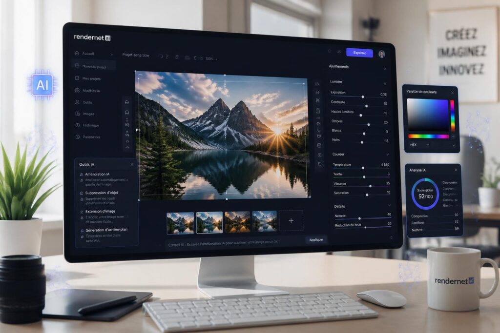 découvrez rendernet ai gratuit, l'outil facile pour créer des images et photos professionnelles en quelques clics, sans compétences techniques.