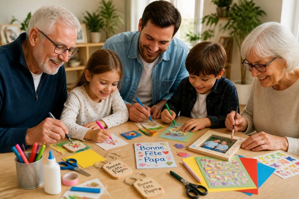 découvrez des idées de bricolage faciles et rapides pour la fête des pères, adaptées aux enfants de tous âges. créez ensemble des cadeaux uniques et pleins d'amour !