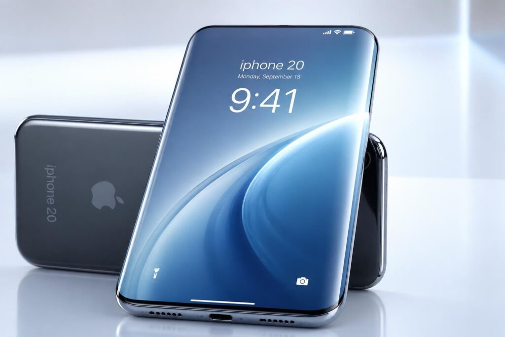 découvrez comment l’iphone 20 pourrait transformer le design des smartphones avec son écran incurvé innovant et ses bordures ultra fines, offrant une expérience visuelle immersive et élégante.